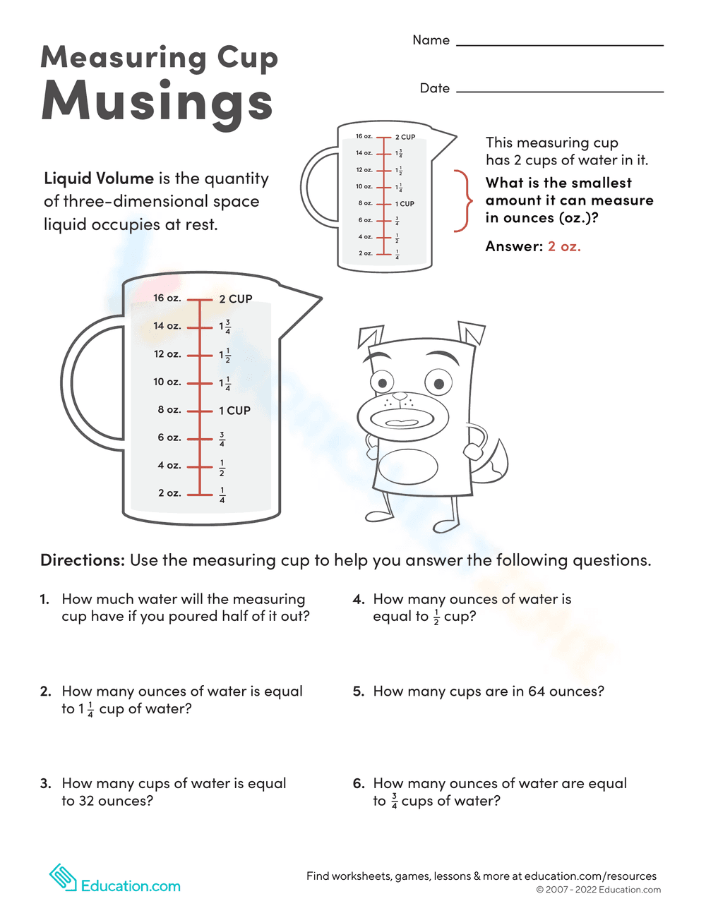 Measuring Cup Musings - Page 1