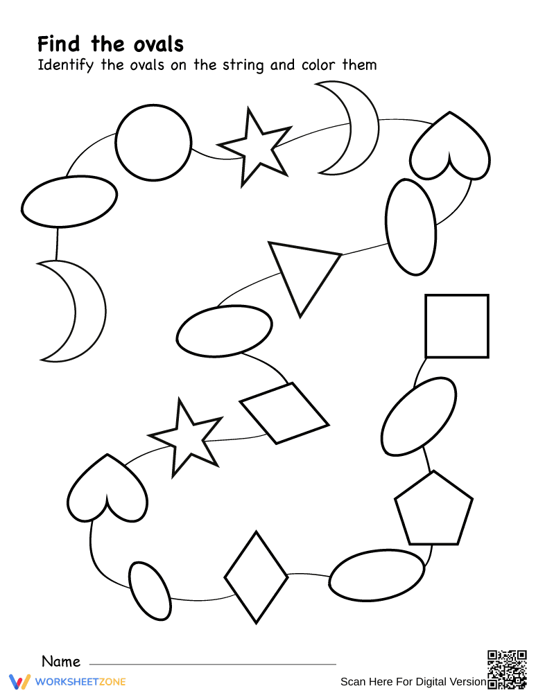 Find the Oval - Page 1