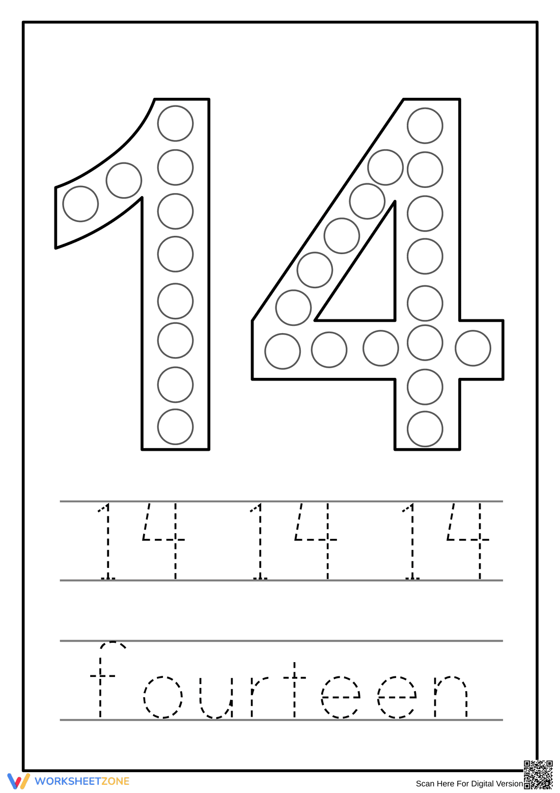 Learning Number 14 for You - Page 1