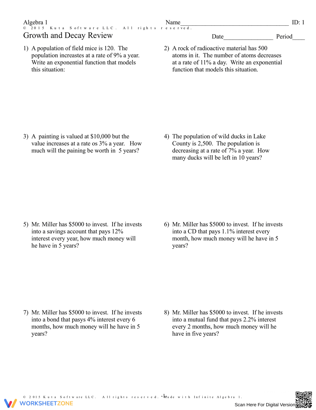 Review Growth and Decay Concepts: A Comprehensive Guide - Page 1