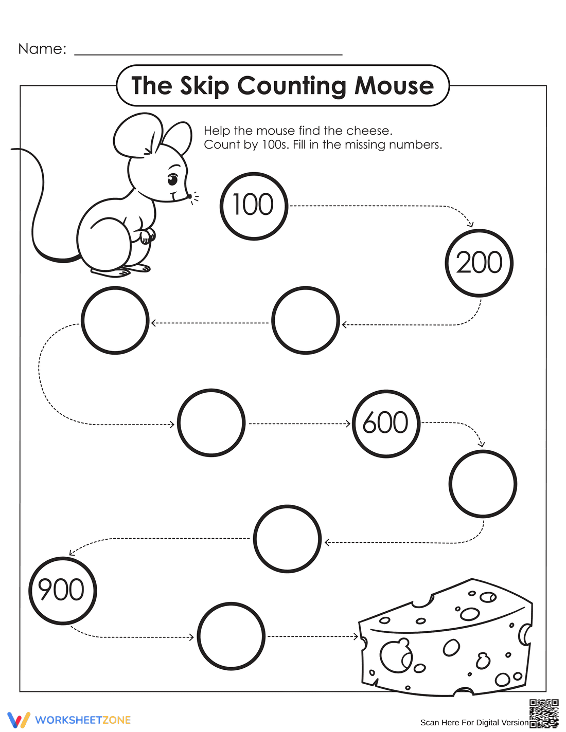 Skip Counting: Develop Math Skills - Page 1
