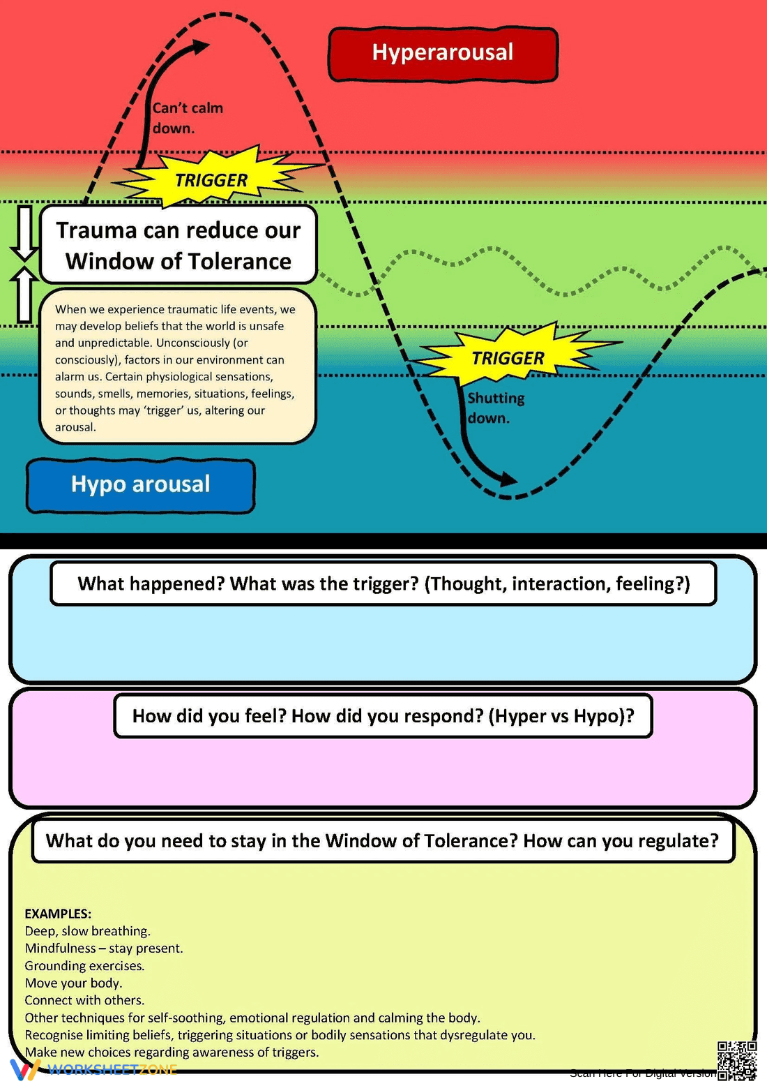 Utilizing the Window of Tolerance: Practice - Page 1