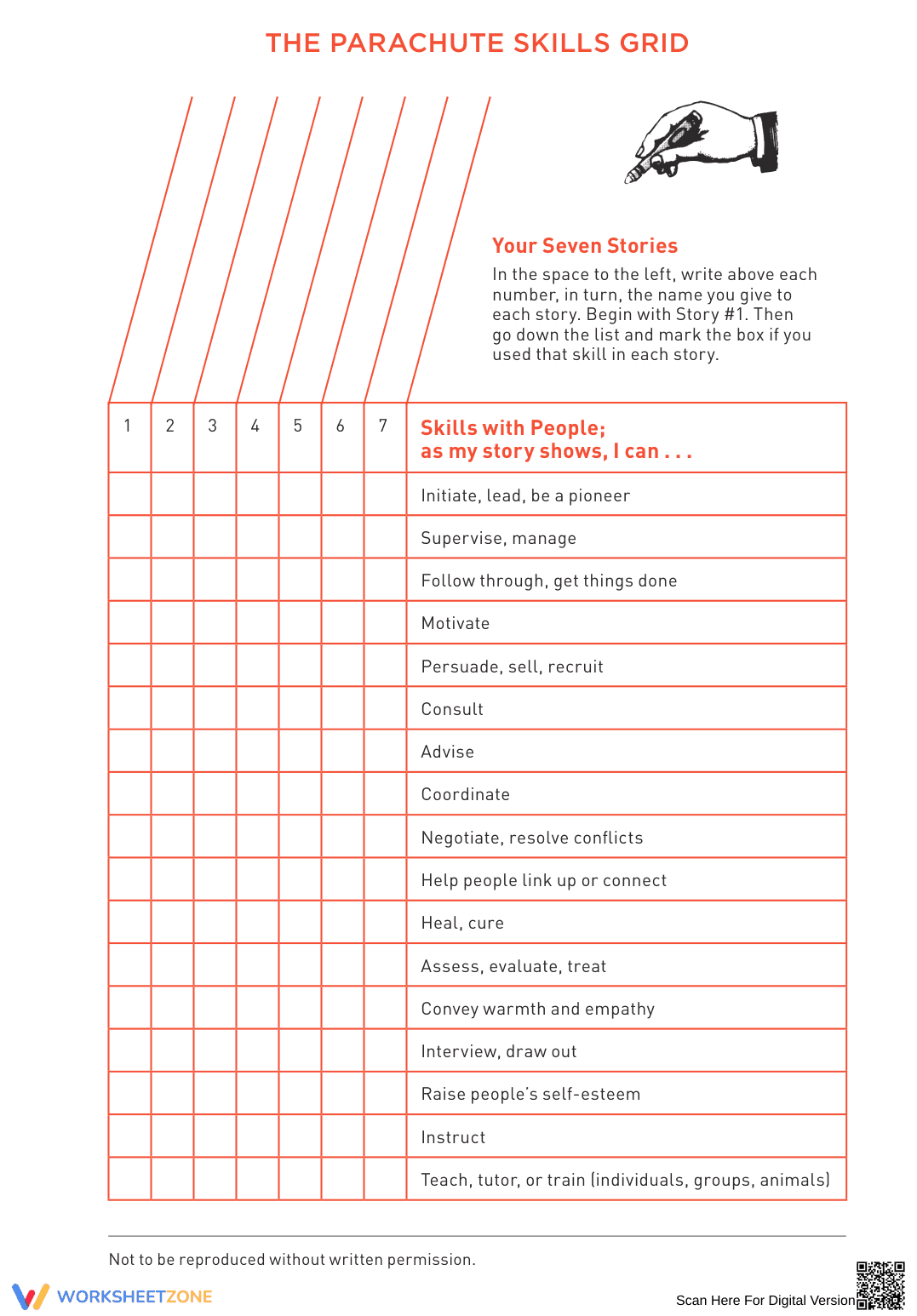 The Parachute Skills Grid: Building Life Skills - Page 1