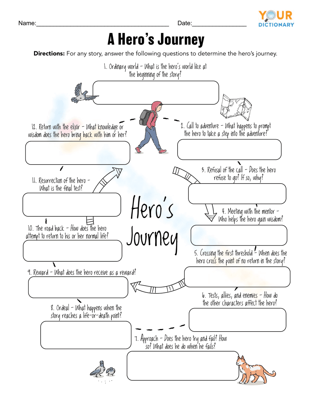 A Hero's Journey: A Narrative Guide - Page 1