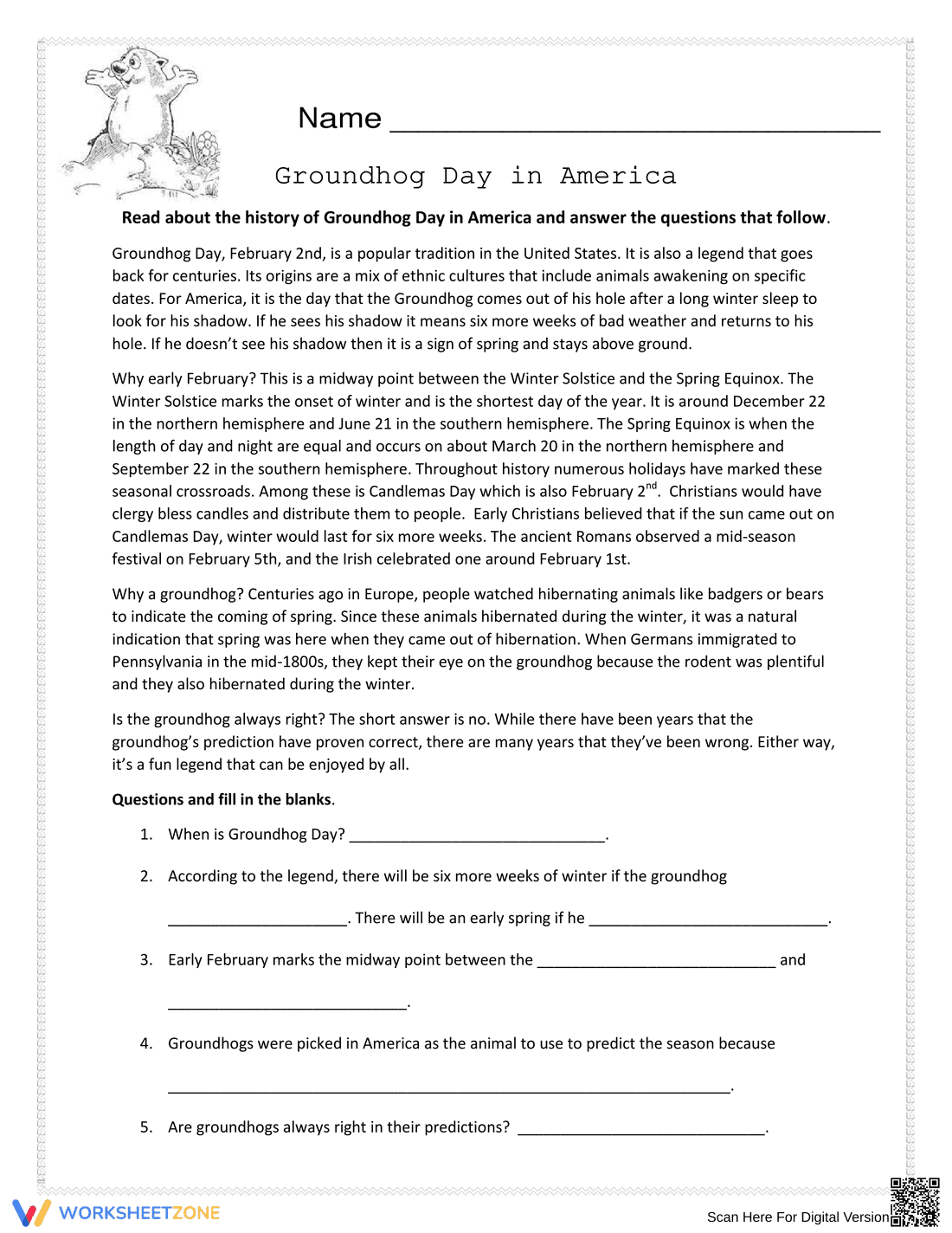 Groundhog Day in America - Page 1