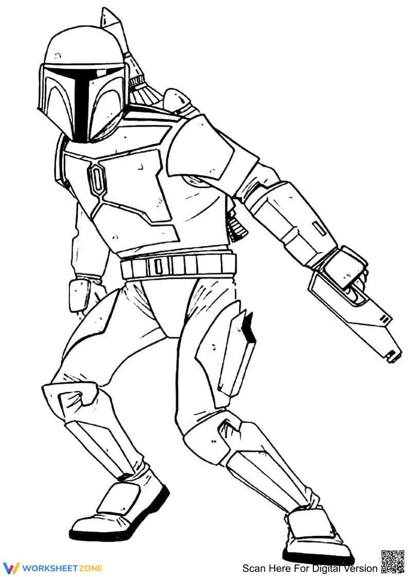 Creative Fun with a Space Warrior Dancing - Page 1