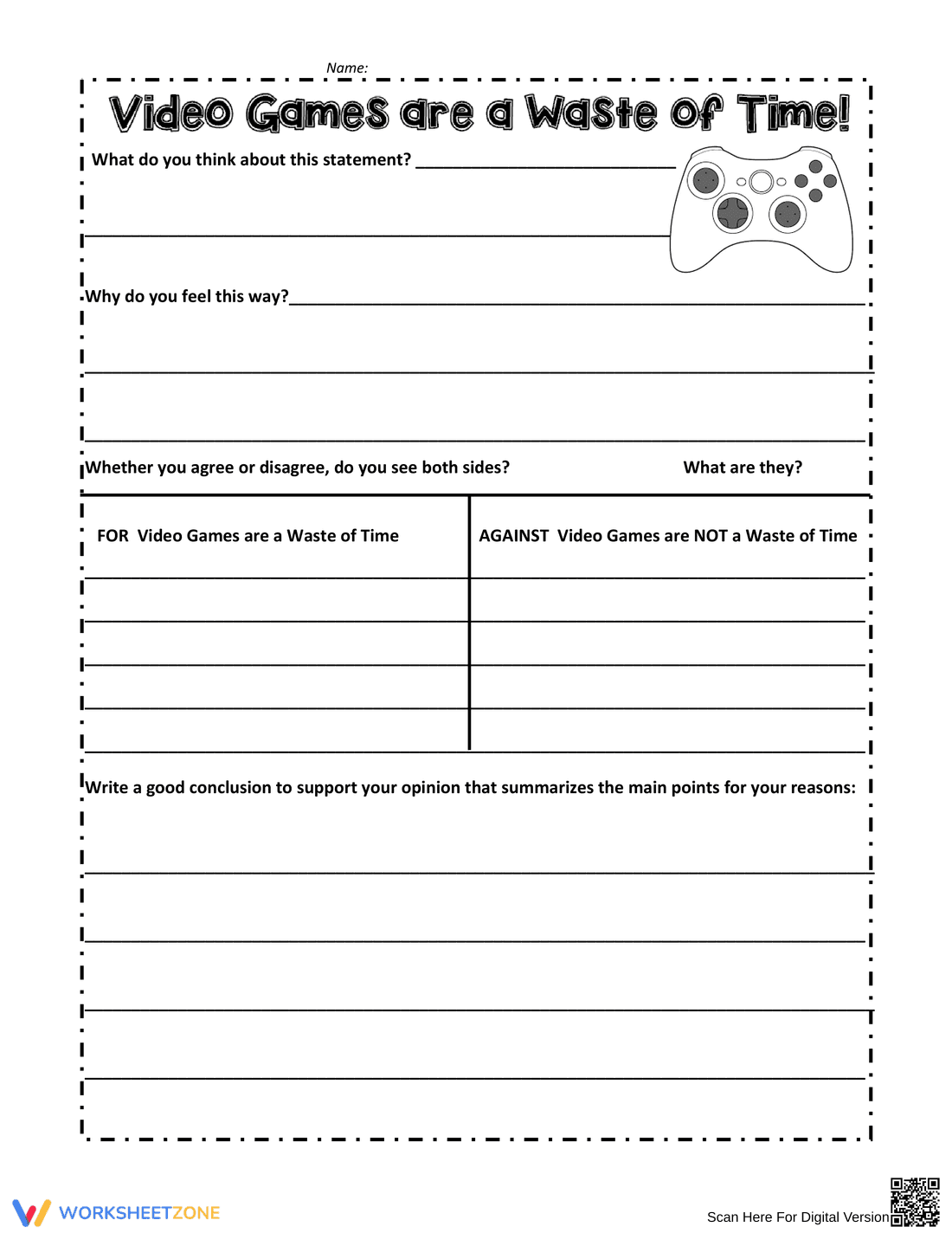 Video Games: A Waste of Time? - Page 1