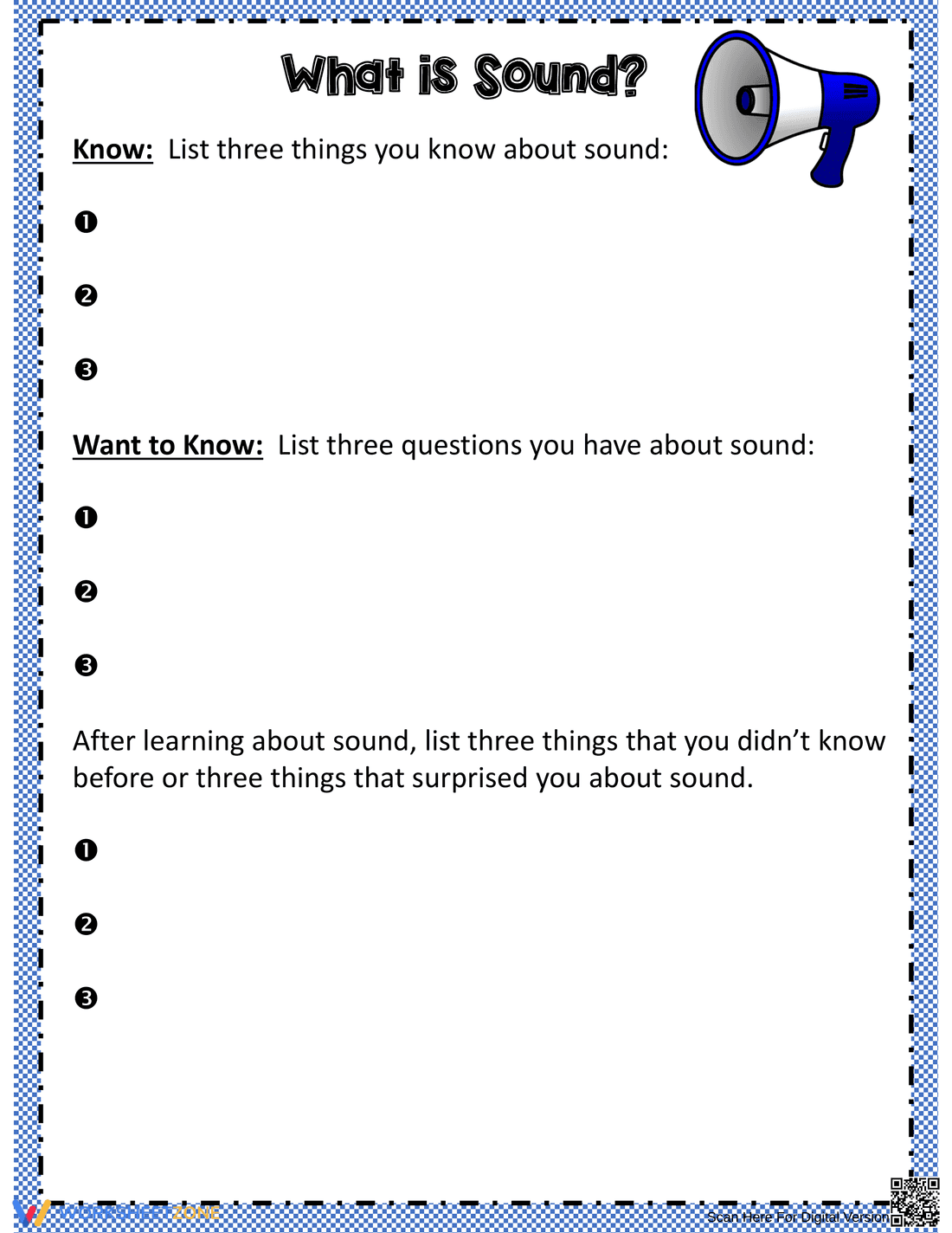 Exploring: What is Sound? - Page 1