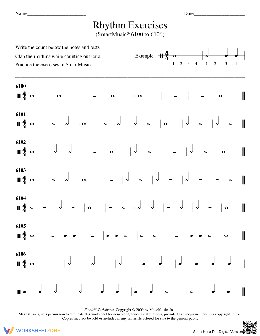 Understanding Simple Rhythm - Page 1