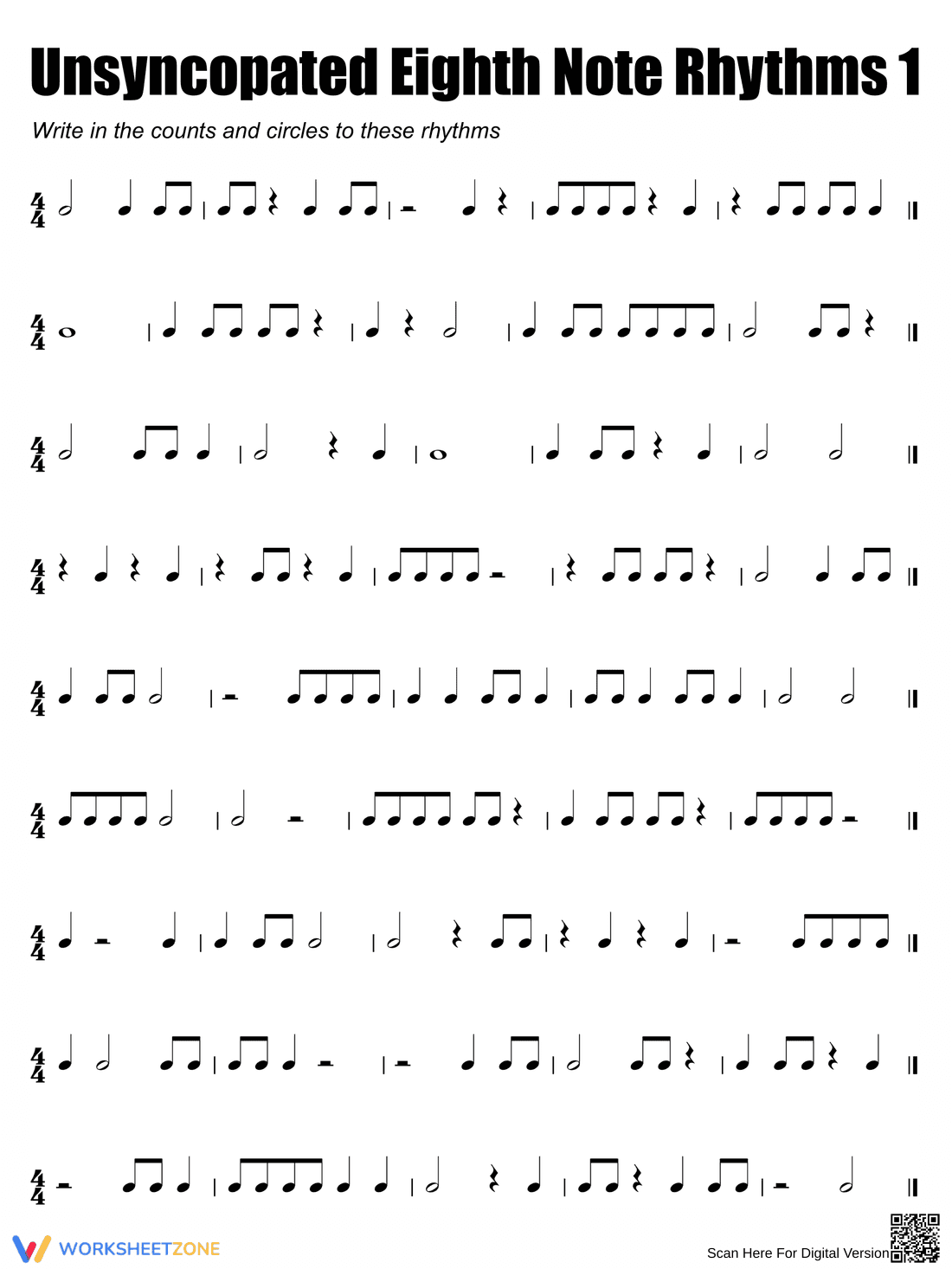 Enhancing Rhythm Skills - Page 1