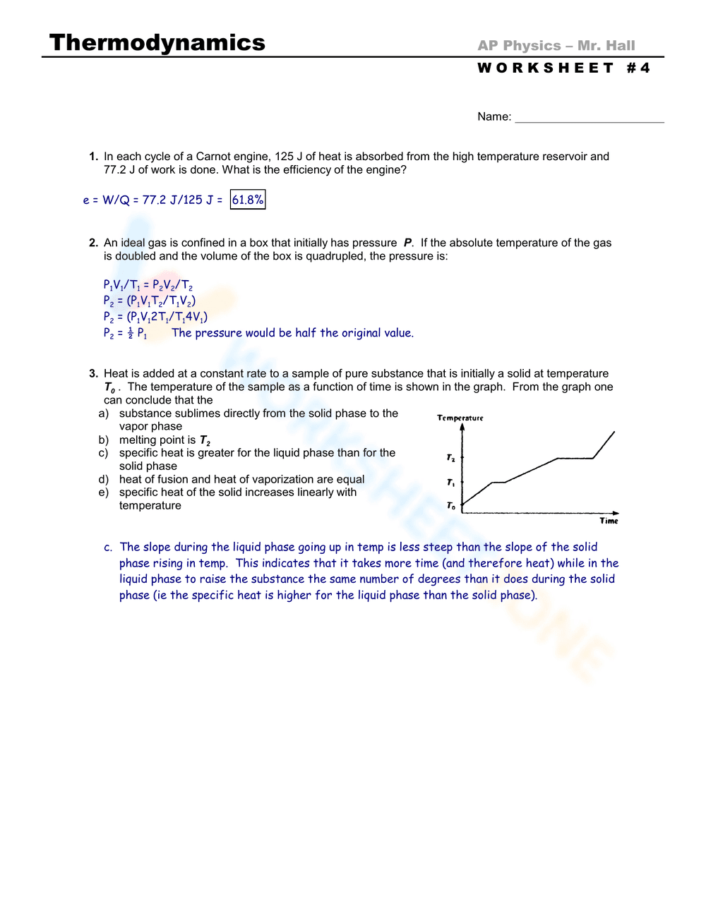 Introduction to Thermodynamics Concepts - Page 1