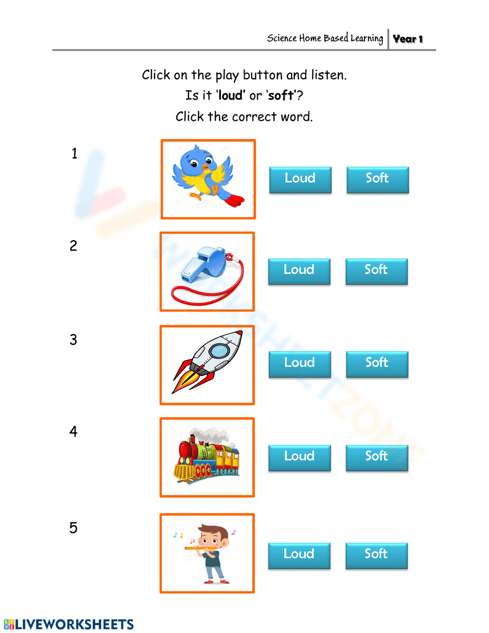 Is It Loud or Soft? Sound Recognition - Page 1