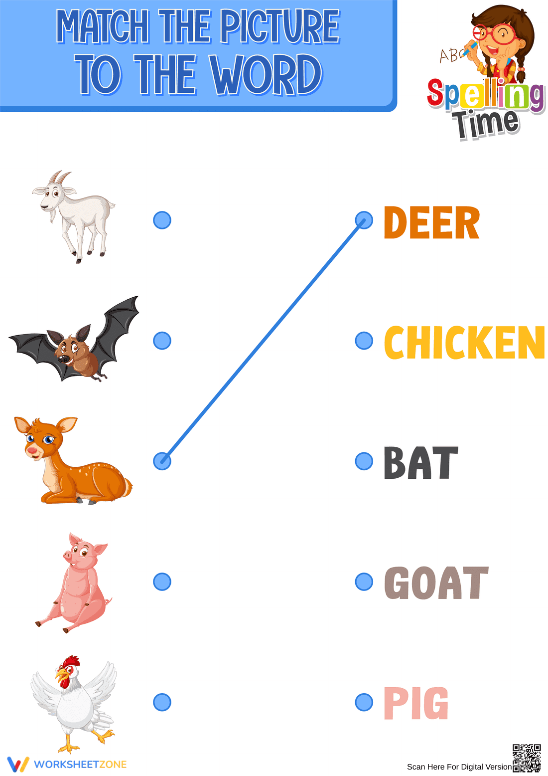Match the Picture to the Word - Page 1