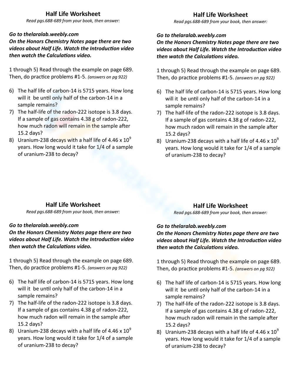 Understanding Half-Life - Page 1
