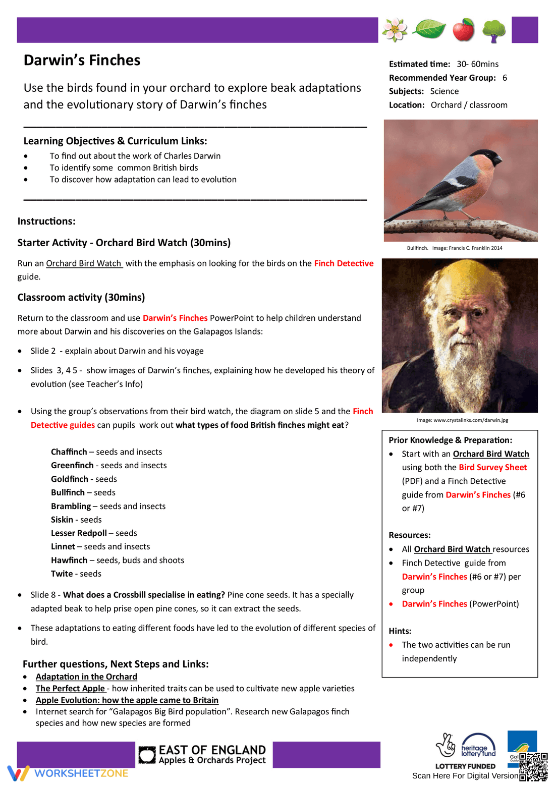 Exploring Darwin's Finches Evolution - Page 1