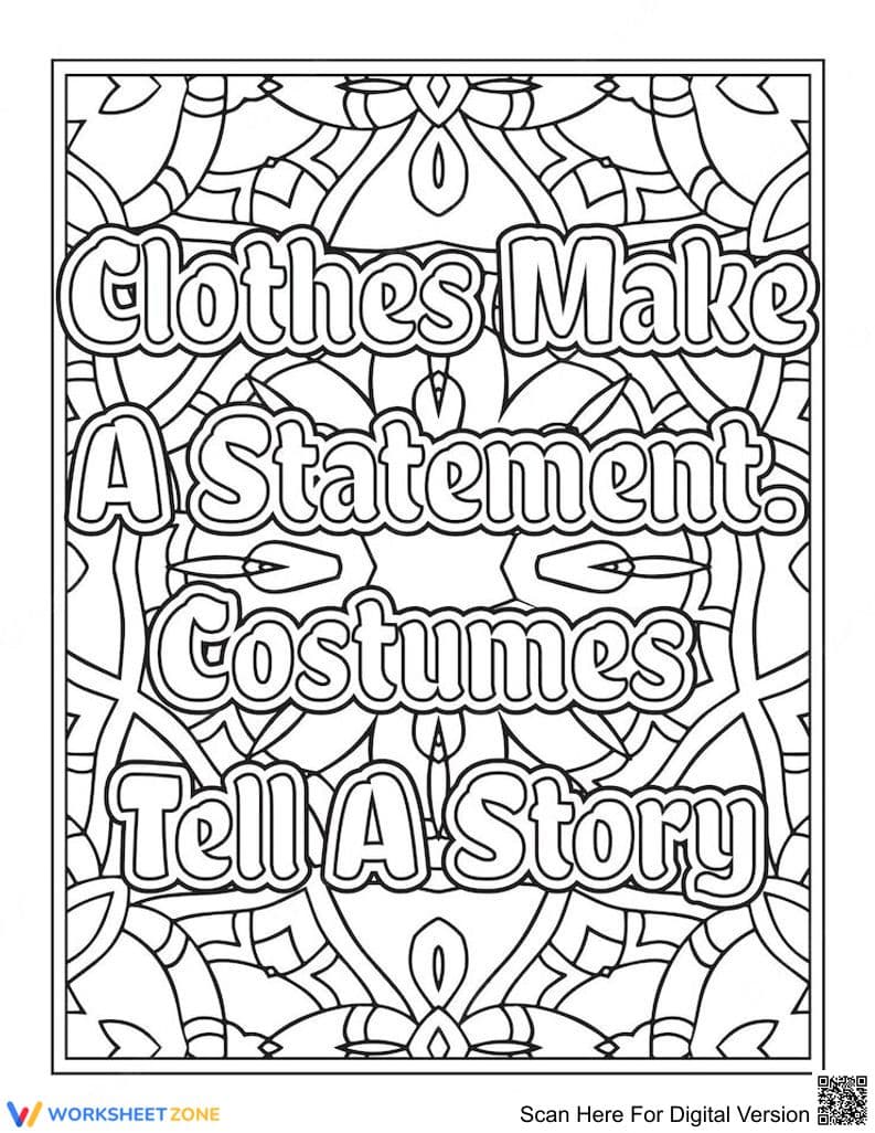 Creative Writing: Clothes and Costumes - Page 1