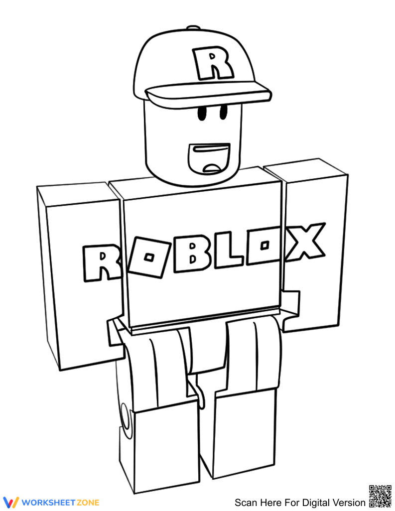 Roblox Guest: Character Design Worksheet - Page 1