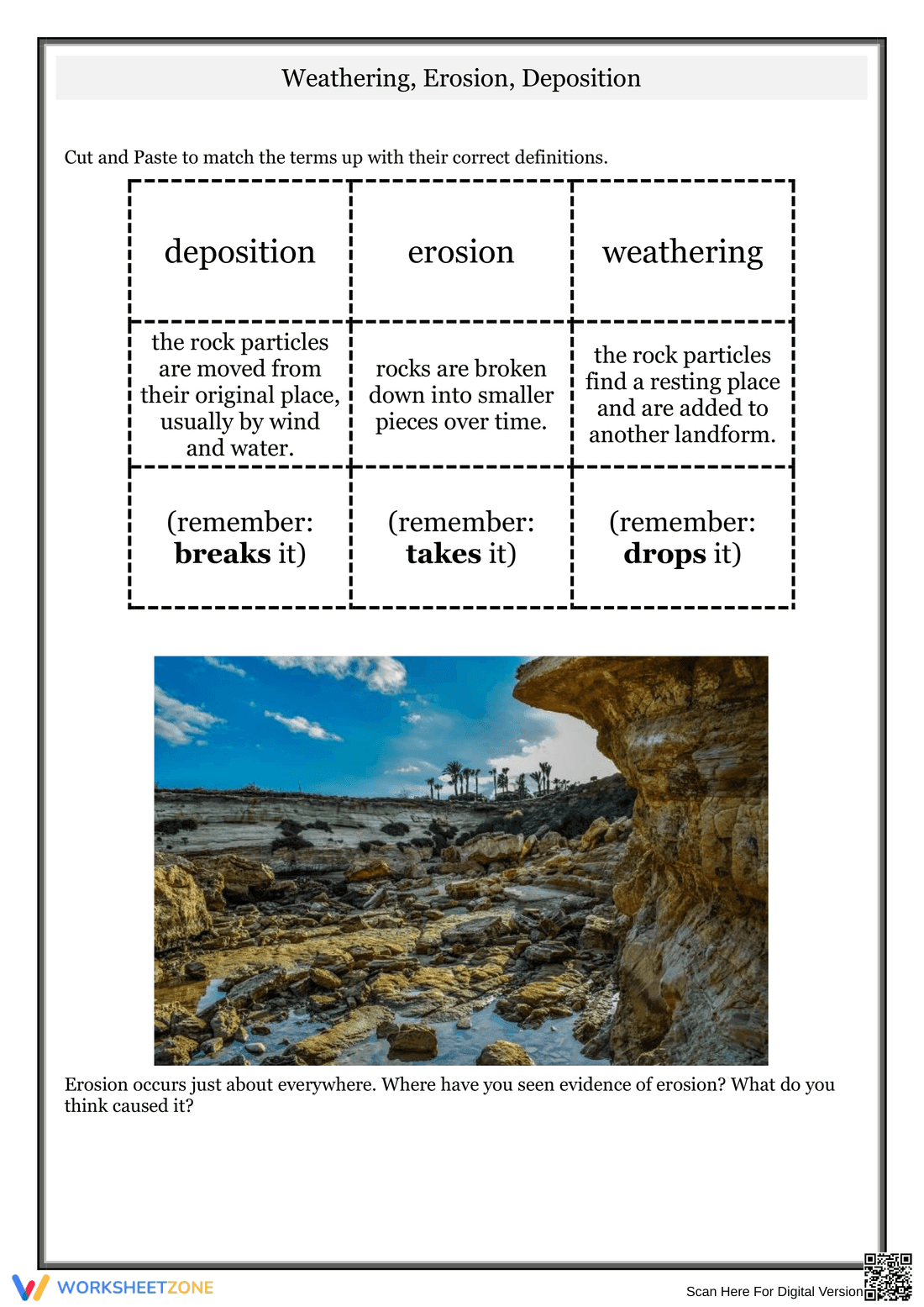 Explore Weathering, Erosion, and Deposition Examples - Page 1