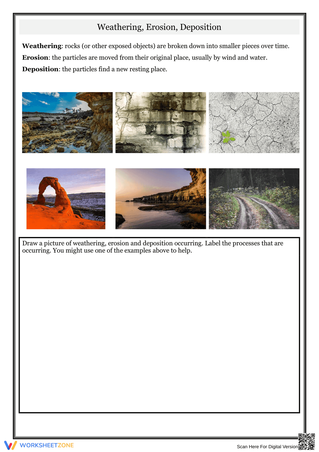 Apply Understanding of Weathering, Erosion, Deposition - Page 1
