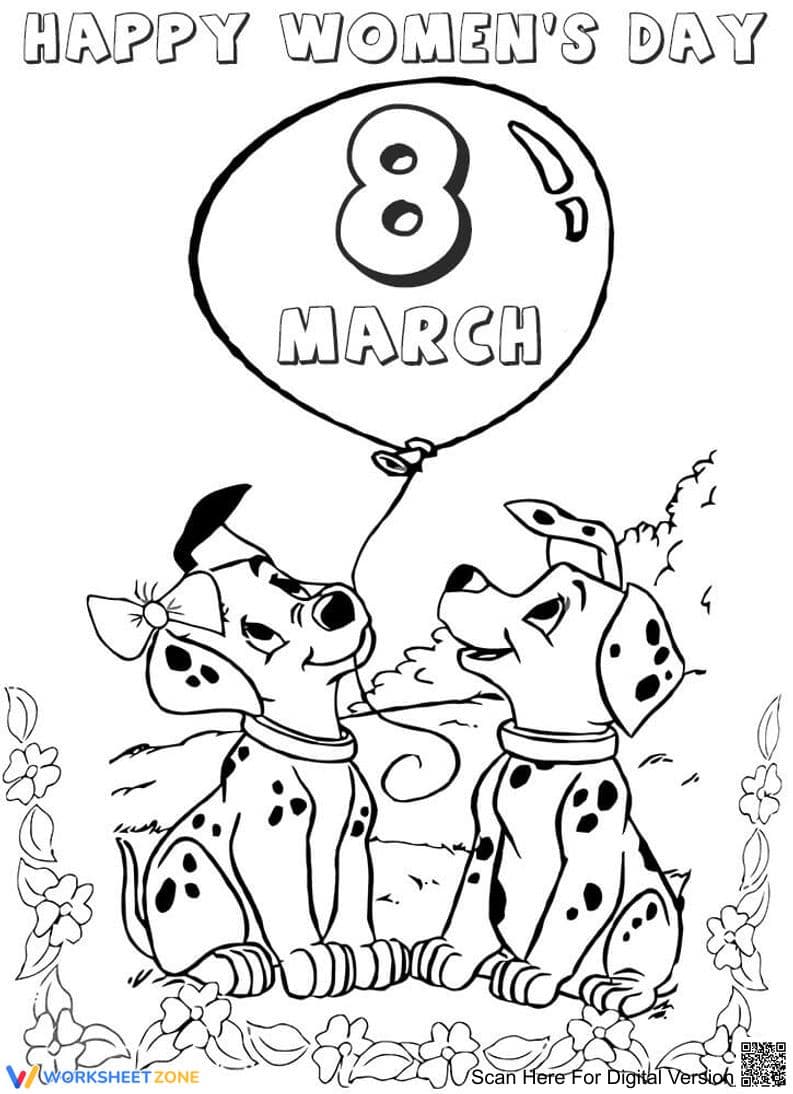 International Women's Day Coloring Page | Essential - Page 1