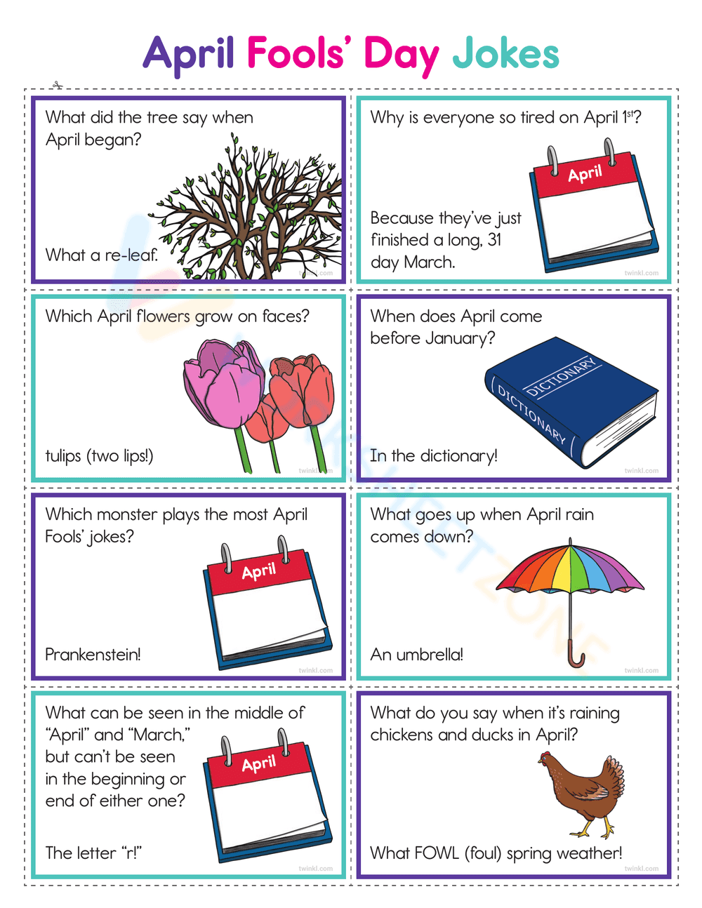 April Fools’ Day Jokes - Page 1