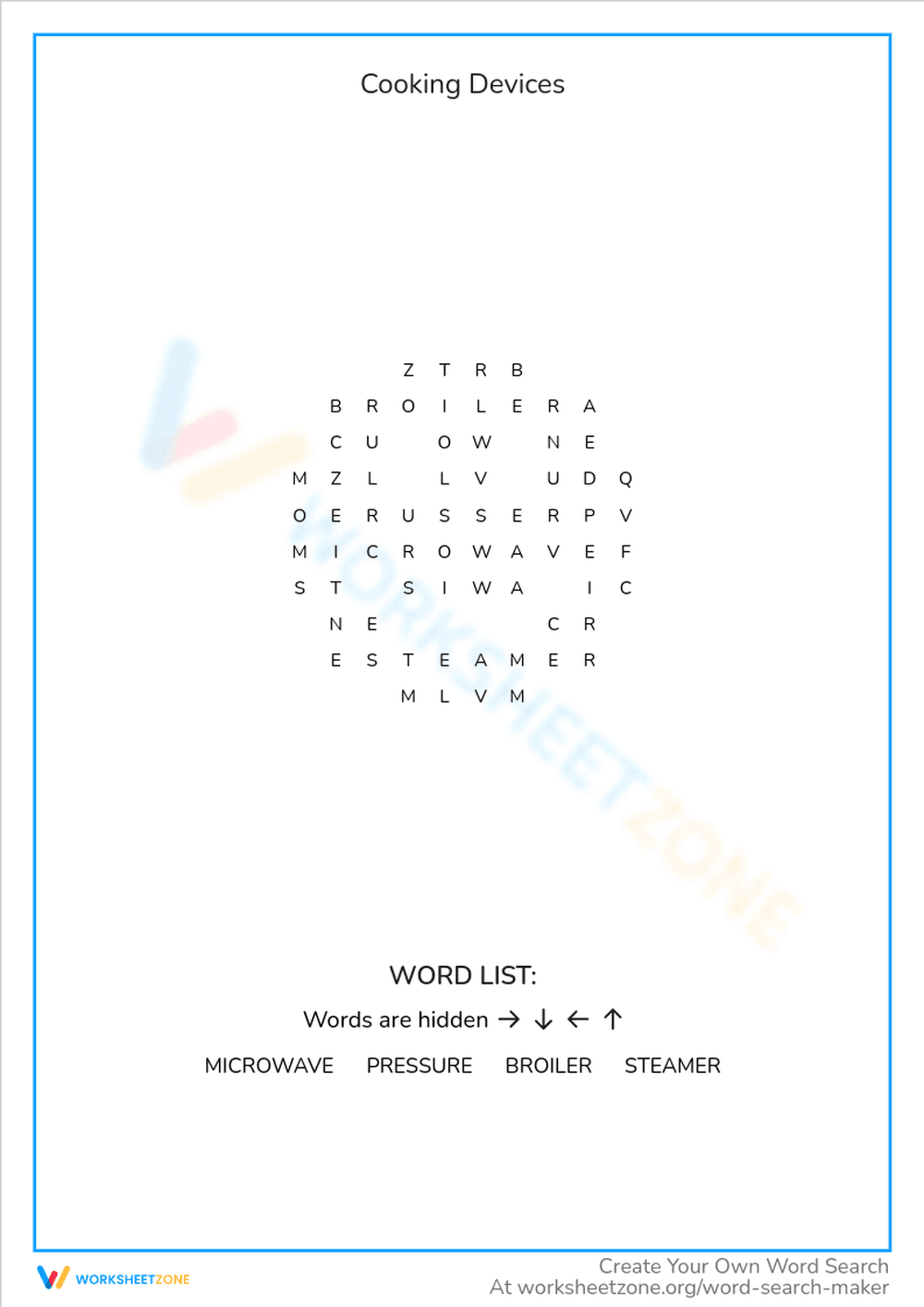 Explore Cooking Devices: An Educational Tool - Page 1