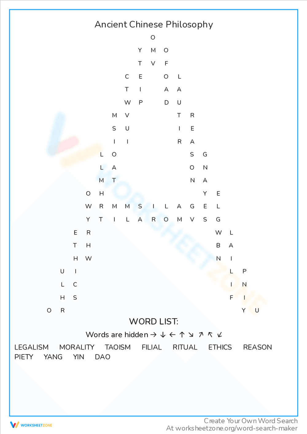 Ancient Chinese Philosophy - Page 1