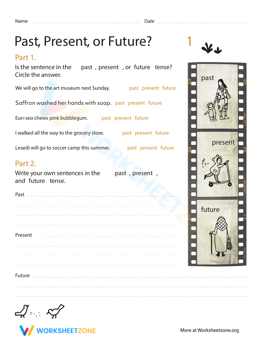 Past, Present, Future: Tense Identification - Page 1