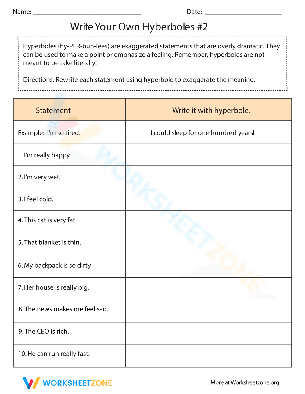 Write Your Own Hyperboles 2 - Page 1