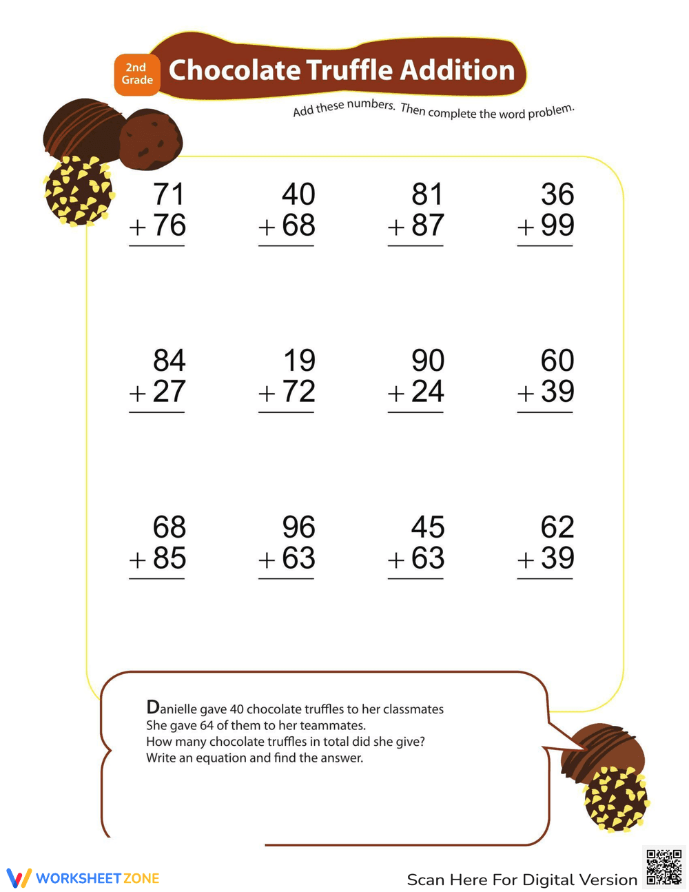 Add & Carry: Chocolate Truffle Addition - Page 1