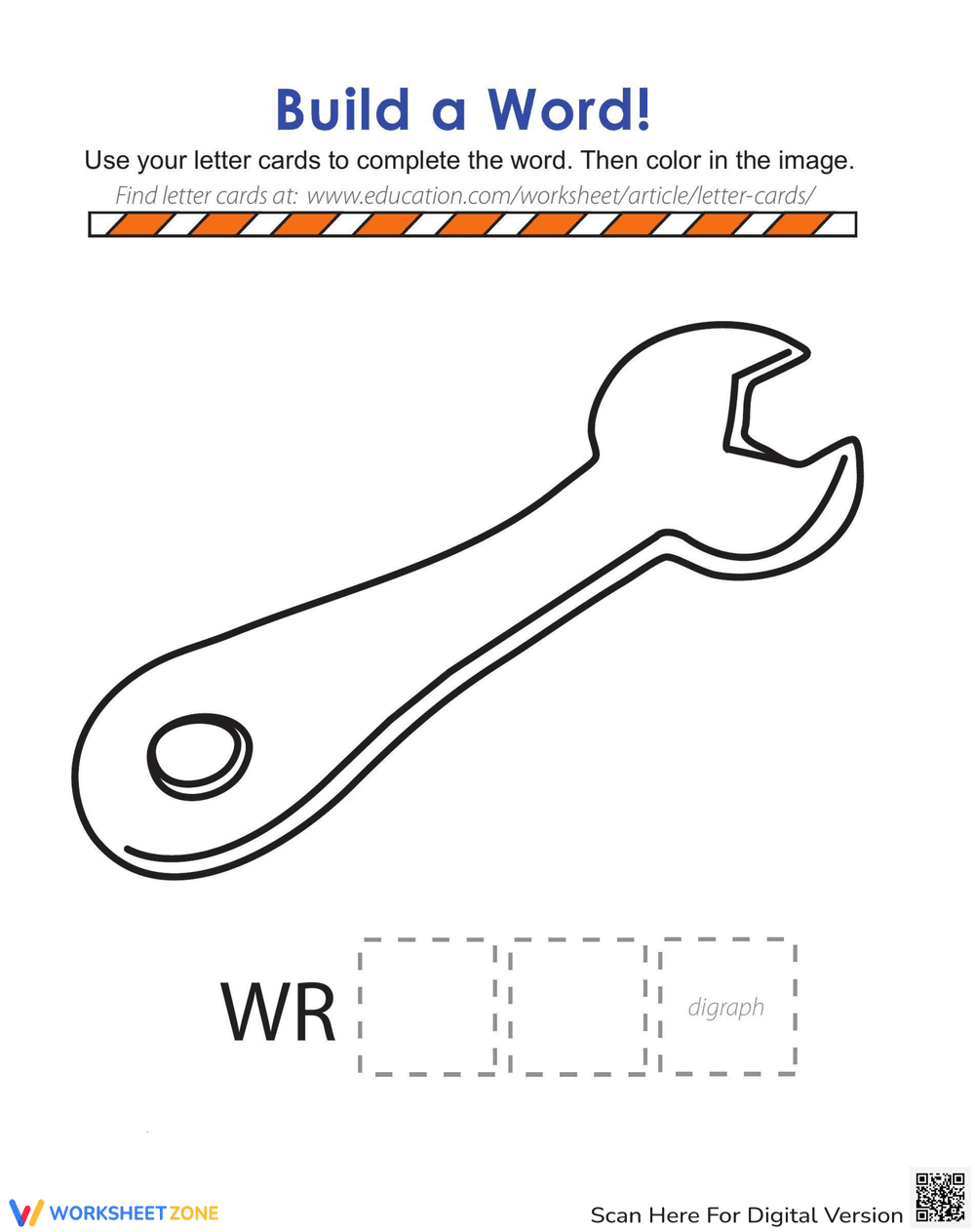 Construct a Word - Page 1