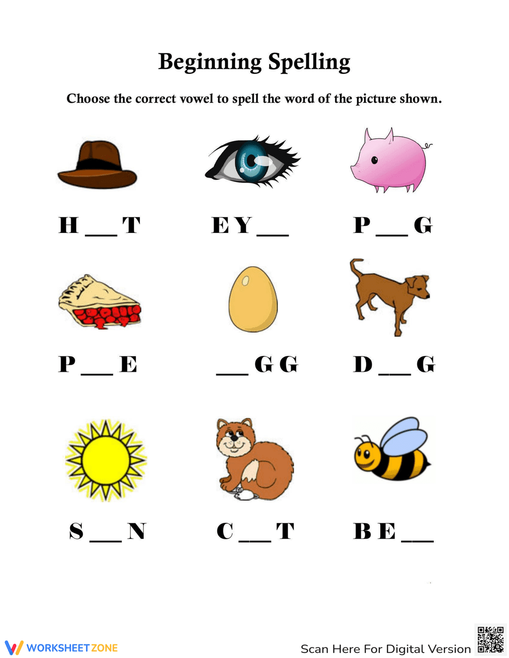 Beginning Spelling - Page 1