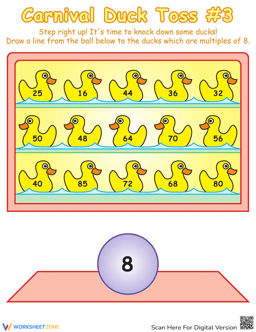 Carnival Toss Multiples of 3 - Page 1
