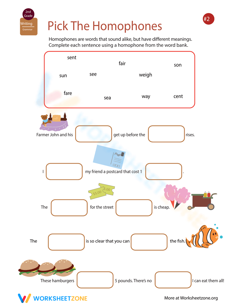 Grip Grammar: Recognizing Homophones - Page 1