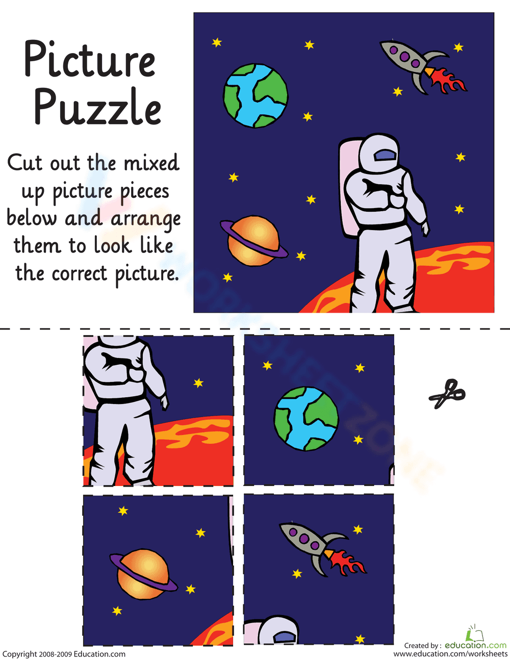 Picture Puzzle 3: Visual Problem Solving - Page 1