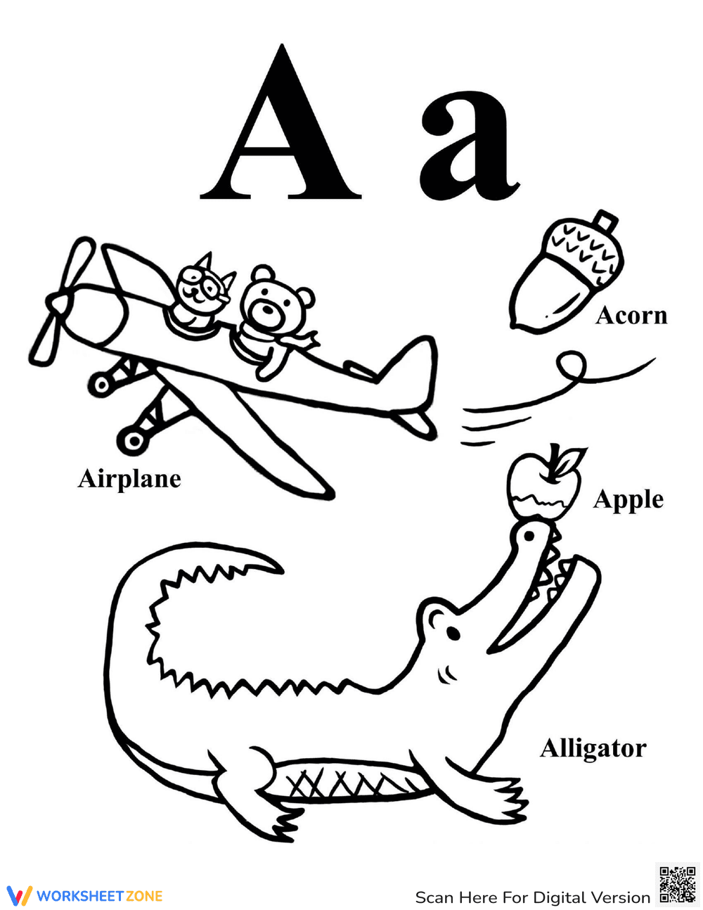 Words That Start With A - Page 1