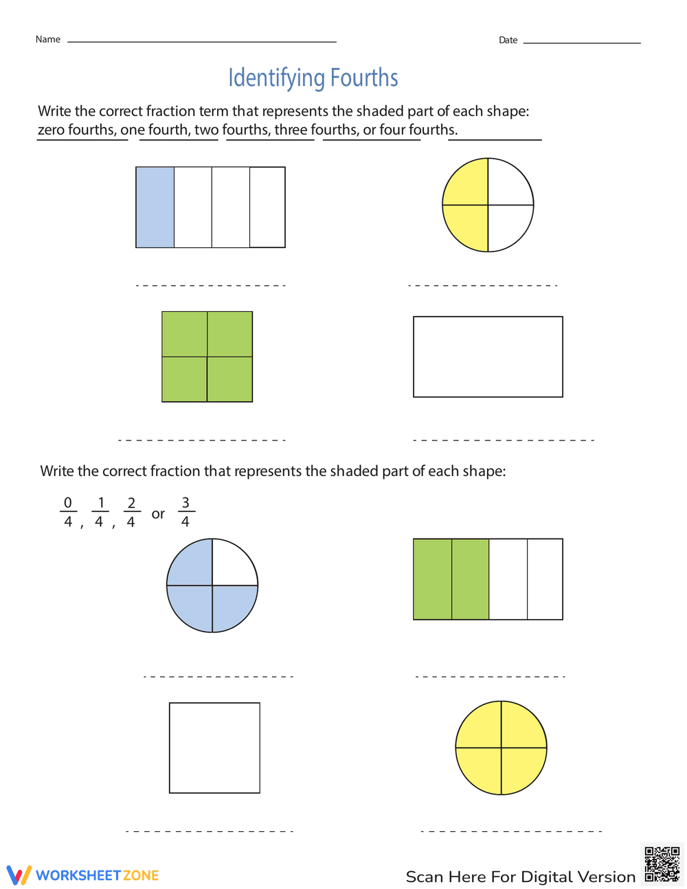 Identifying Fourths - Page 1