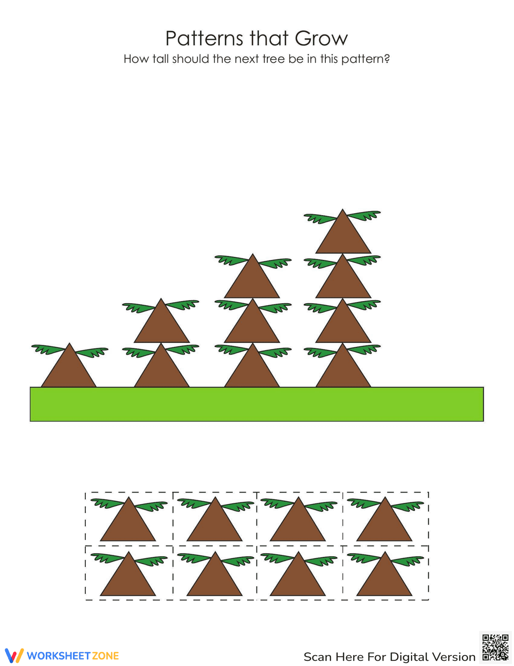 Trees Patterns: Growing Patterns - Page 1