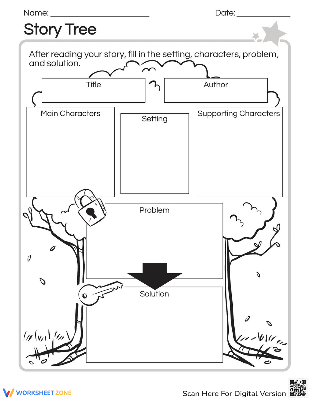 Story Tree: A Graphic Organizer for Narrative Planning - Page 1