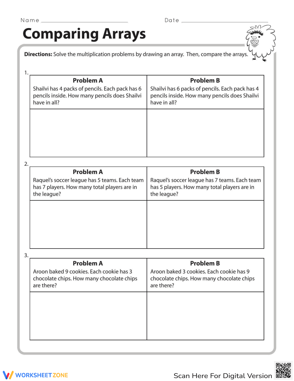 Arrays Learning Practice - Page 1