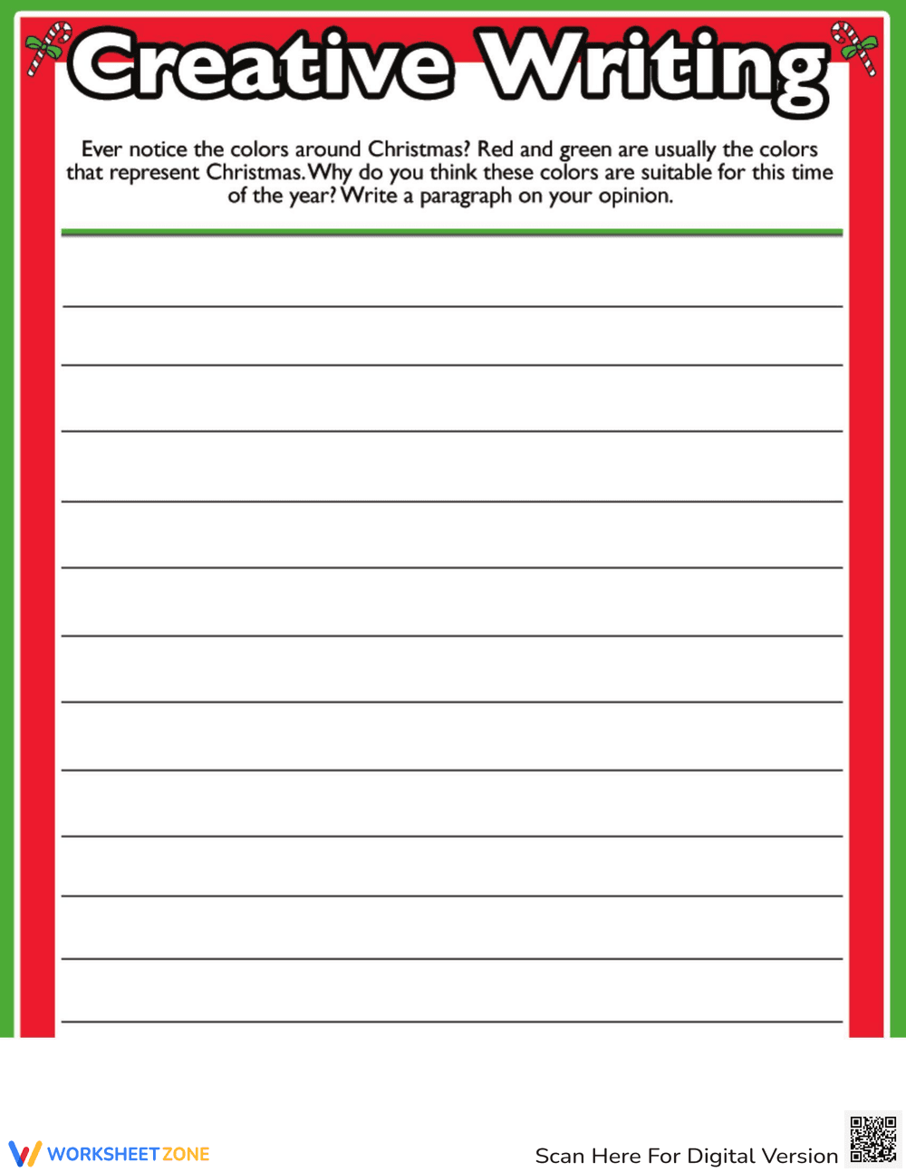 Christmas Writing Prompt: Holiday Creativity - Page 1