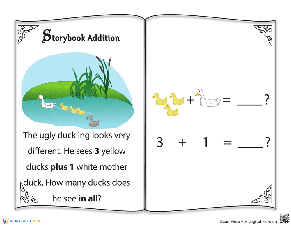 Solve Math Stories - Page 1
