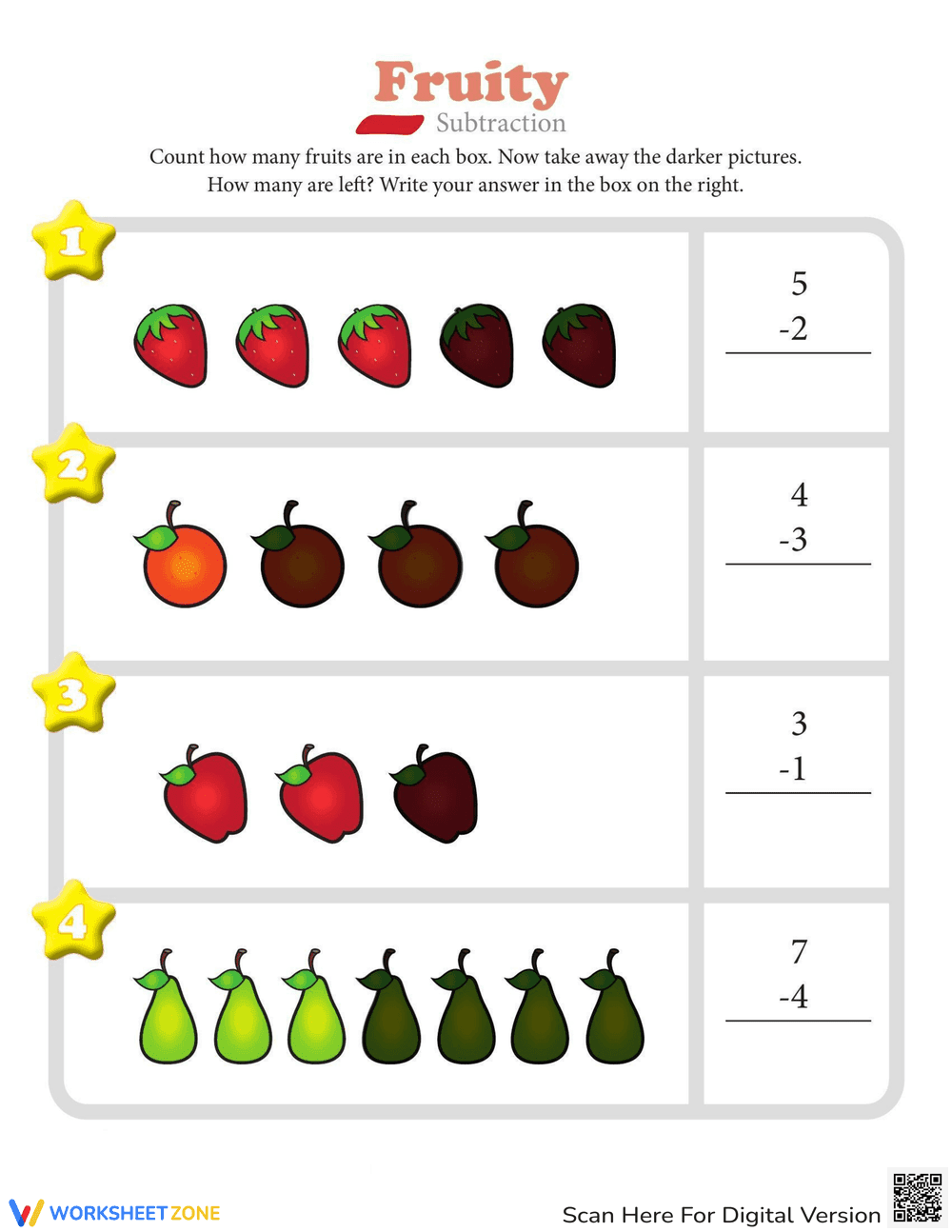 Subtraction Action - Page 1