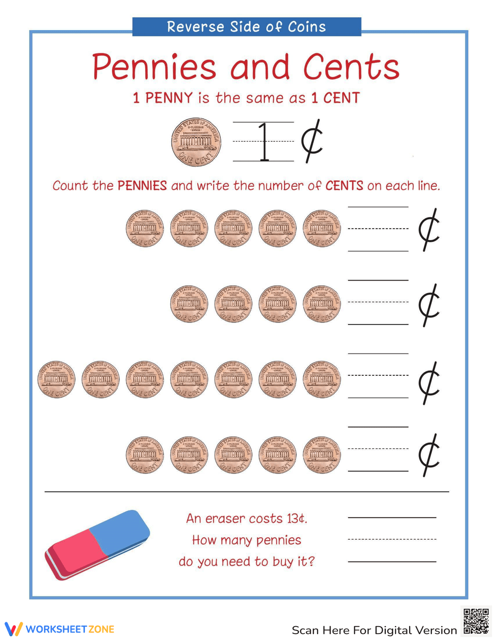 Explore the Back of a Penny - Page 1