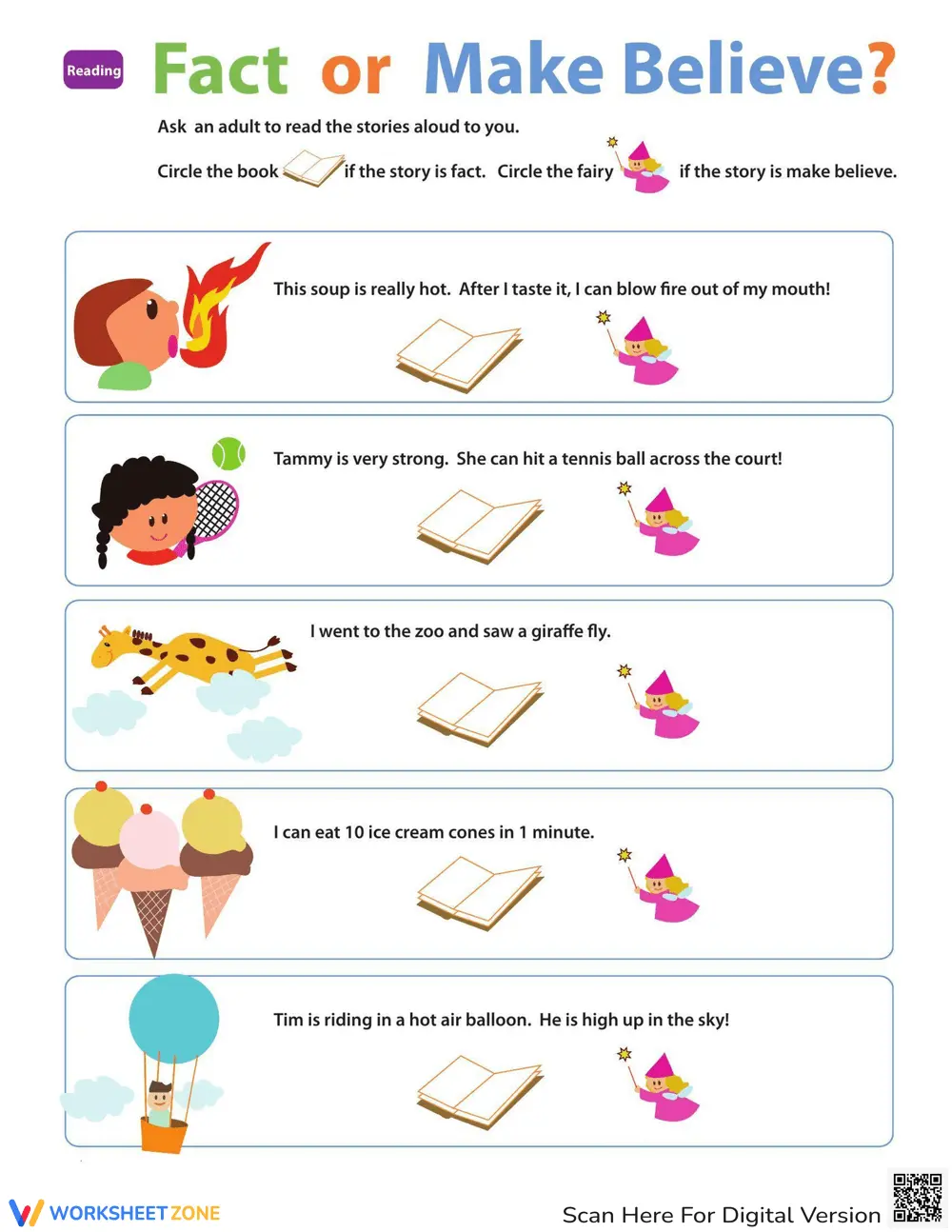 Fact or Make Believe? - Page 1