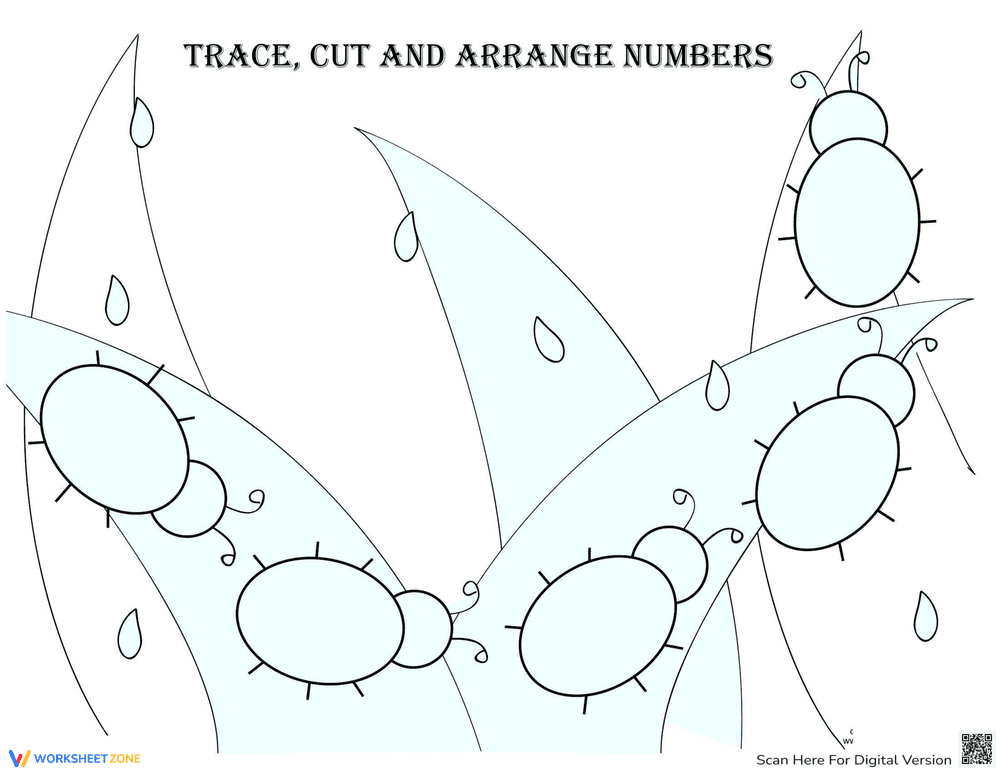 Arranging Numbers: Sequencing Practice - Page 1