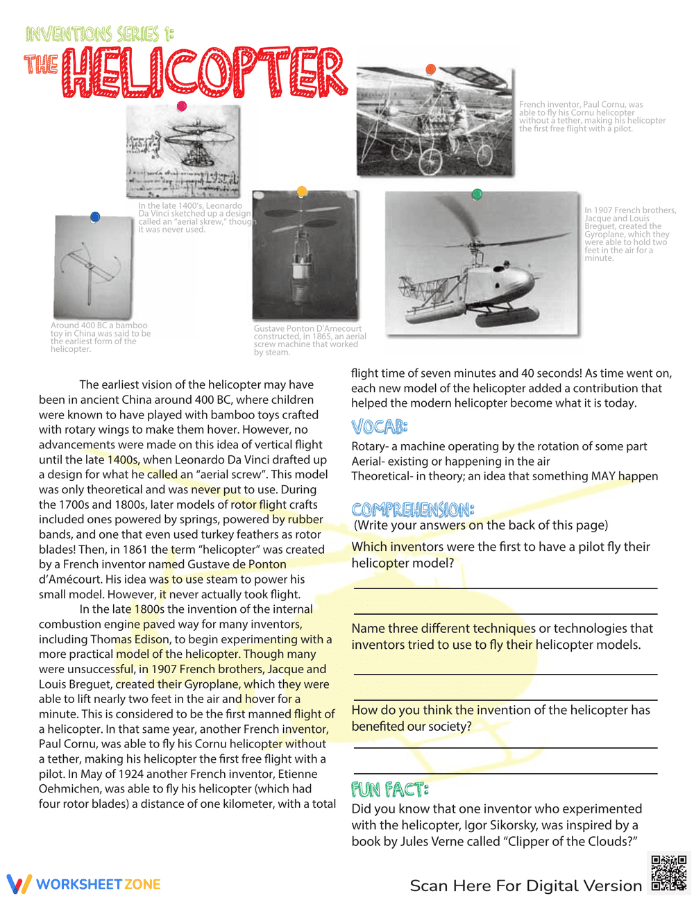 History of the Helicopter - Page 1