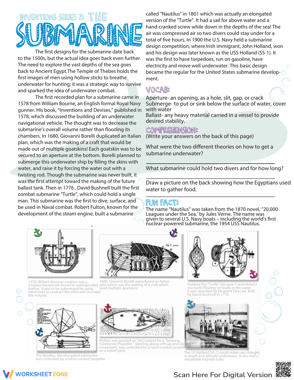 History of Submarines - Page 1