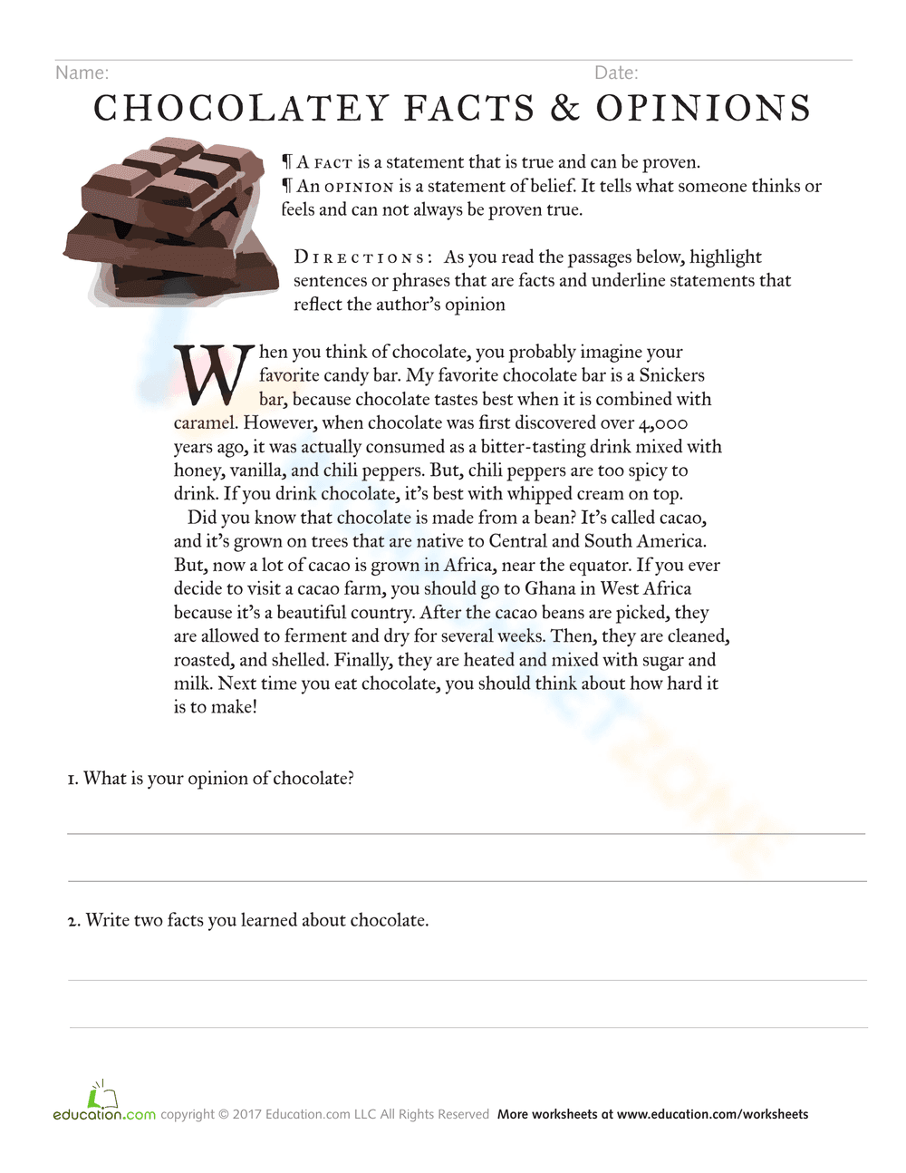 Chocolatey Facts and Opinions - Page 1