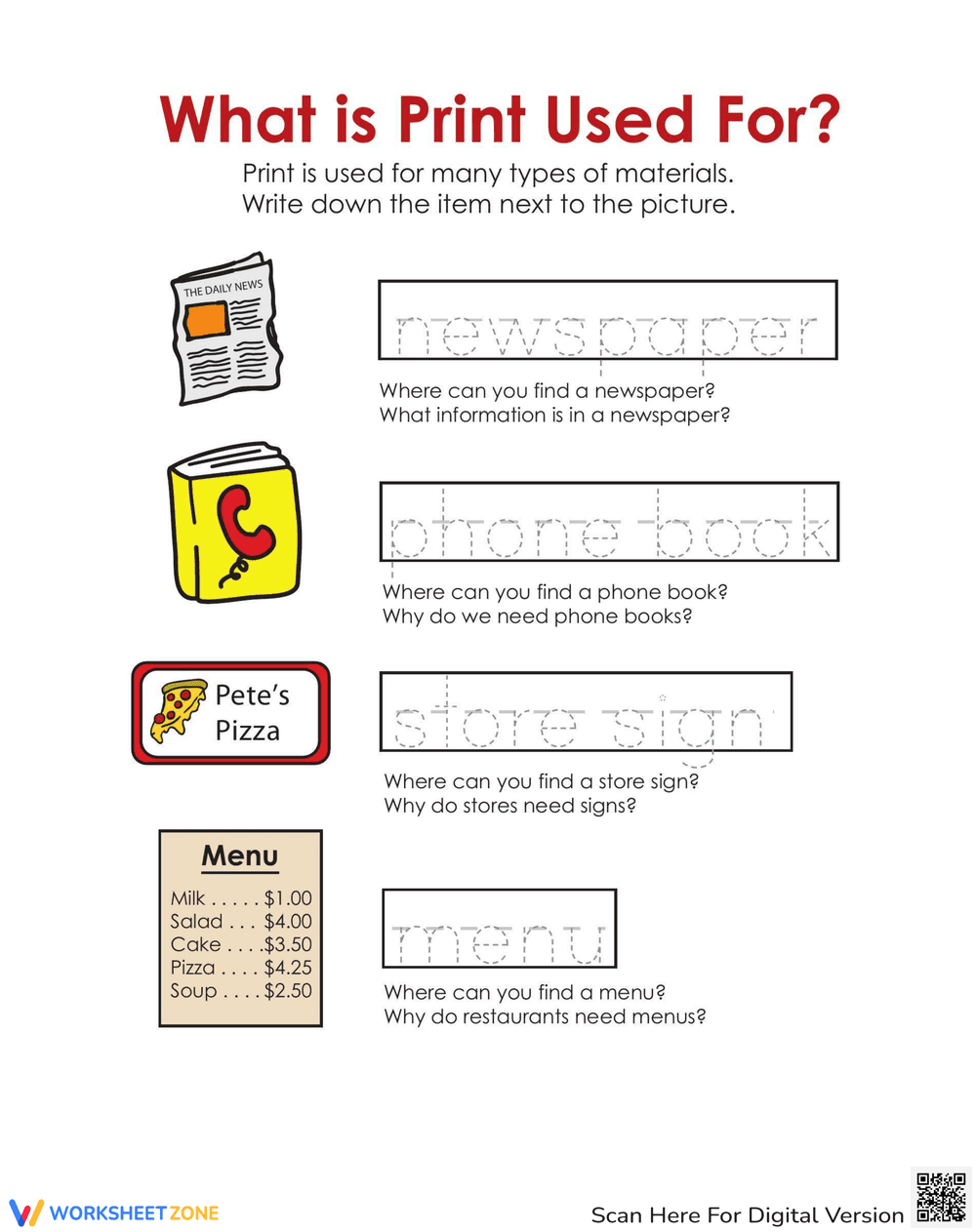 What Is Print Used For? - Page 1